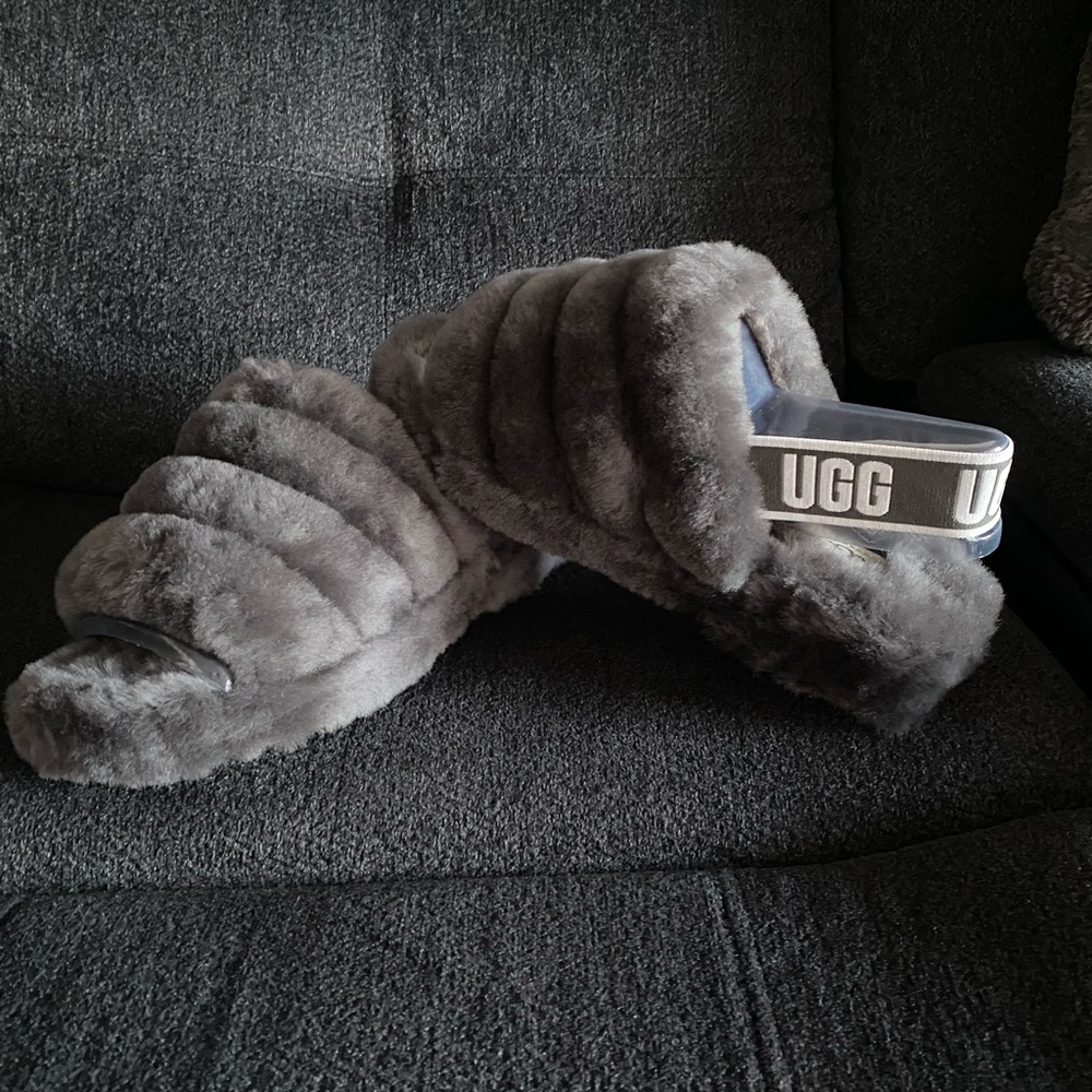 UGG W Fluffy Yeah Slide